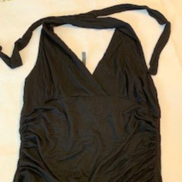 Ruched Sides Halter Top - Picture 1 of 3